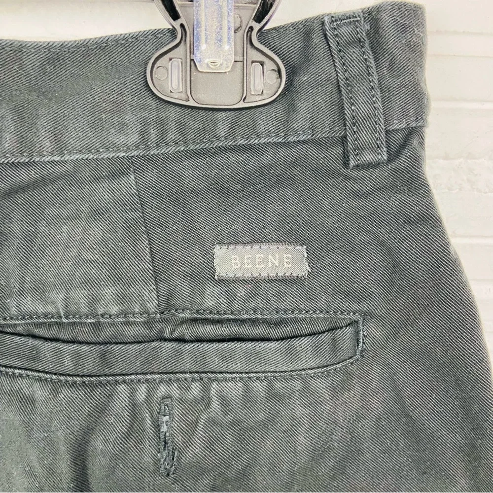 Geoffrey Beene Men's black Dark cotton Shorts size 34